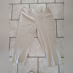 Calvin Klein cream dress pants size 14W Petite